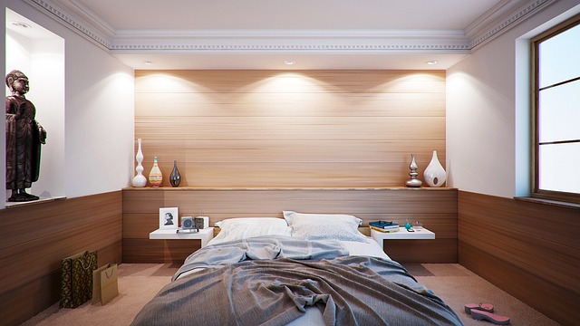 finished handmade furniture in warm modern Irish home interior with wood and matte black accents